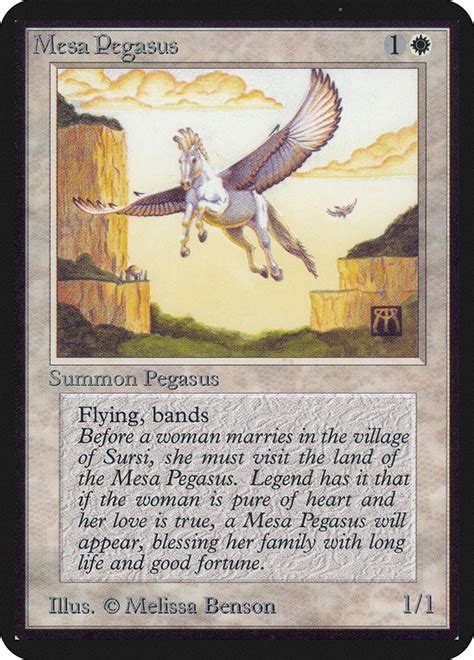 magic the gathering pegasus|mesa pegasus mtg.